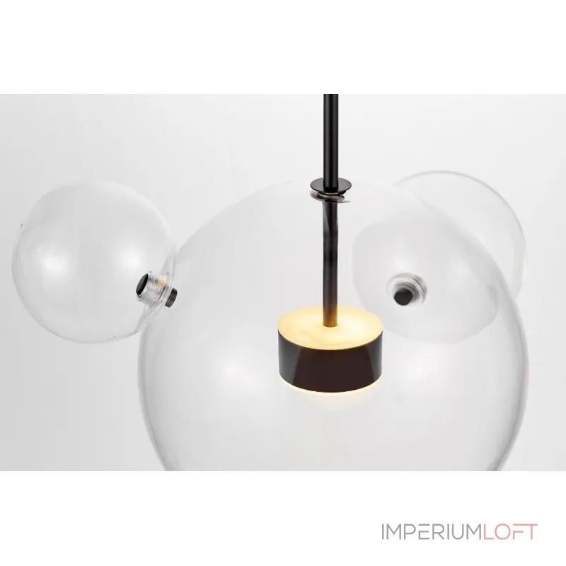 Подвесной светильник Lumina Deco Neroni LDP 6016-3+1 BK