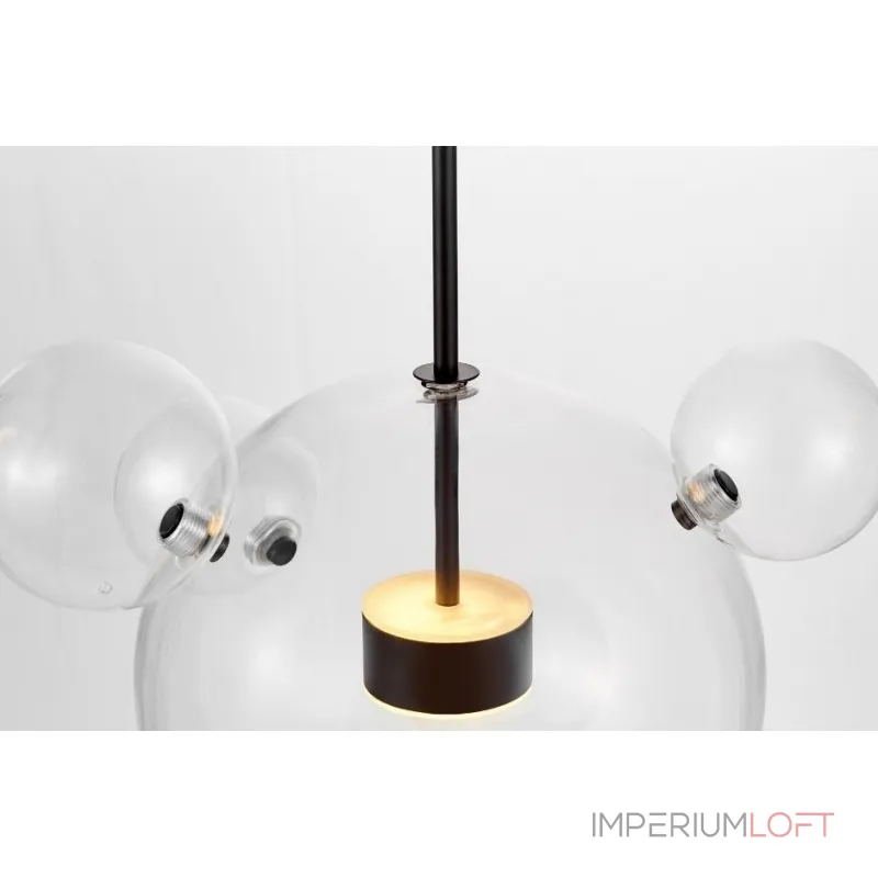 Подвесной светильник Lumina Deco Neroni LDP 6016-3+1 BK