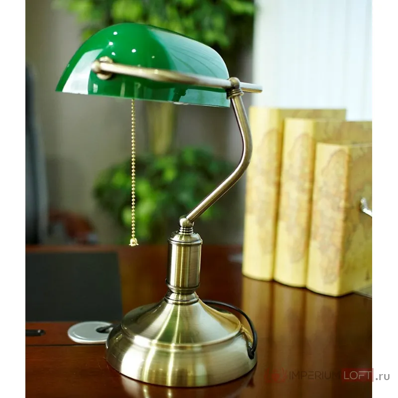 Настольная лампа Lumina Deco Banker LDT 305 GR от ImperiumLoft