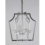 Подвесная люстра Lumina Deco Montero LDP 1249-4 CHR+WT от ImperiumLoft