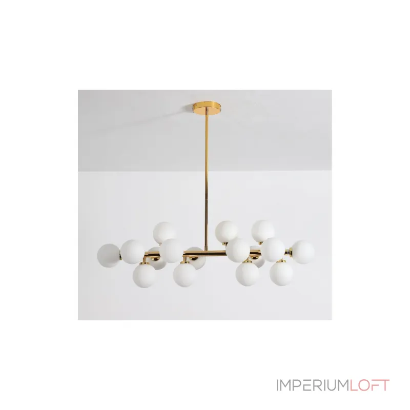 Люстра на штанге Lumina Deco Marsiada LDP 6033-16 GD