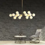 Подвесной светильник Lumina Deco Marsiada LDP 6033-16 GD от ImperiumLoft