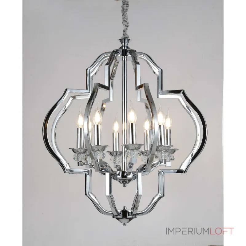 Подвесная люстра Lumina Deco Cesaro LDP 17078-8 CHR Подвесная люстра Lumina Deco Cesaro LDP 17078-8 CHR