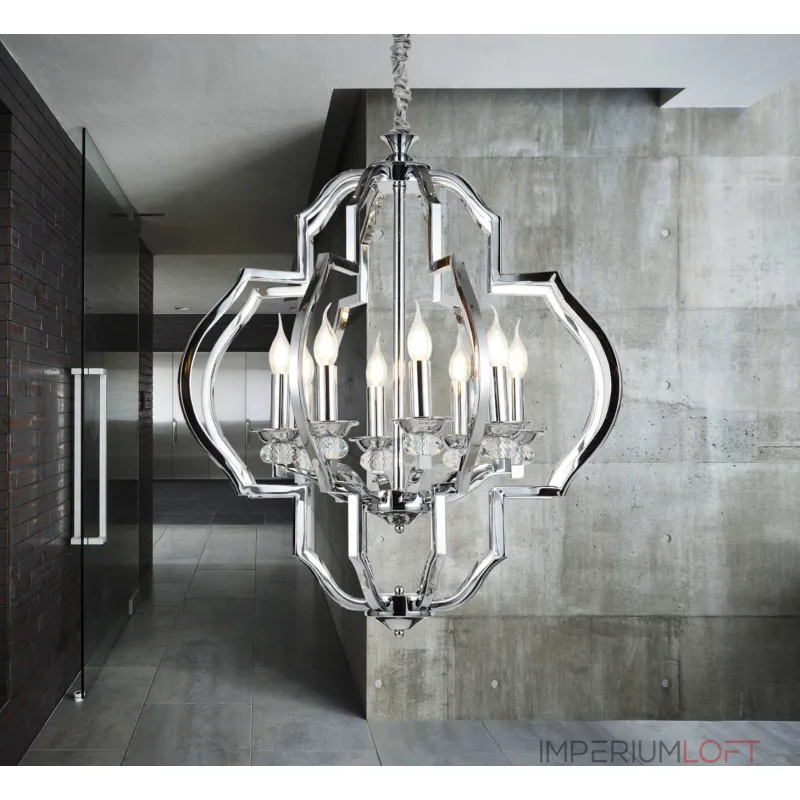 Подвесная люстра Lumina Deco Cesaro LDP 17078-8 CHR Подвесная люстра Lumina Deco Cesaro LDP 17078-8 CHR