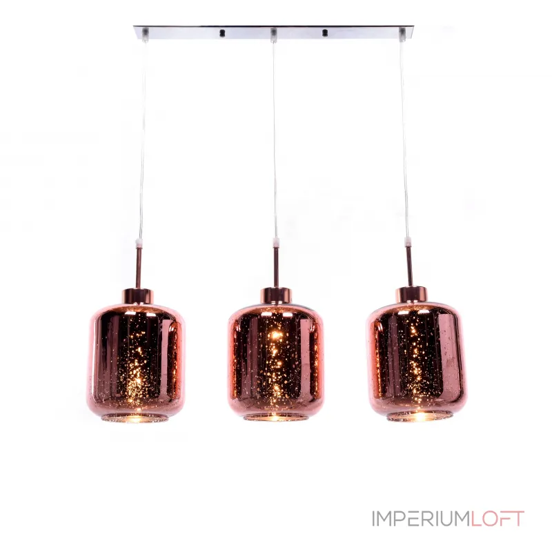 Подвесной светильник Lumina Deco Alacosmo LDP 6811-3 PR R.GD Подвесной светильник Lumina Deco Alacosmo LDP 6811-3 PR R.GD