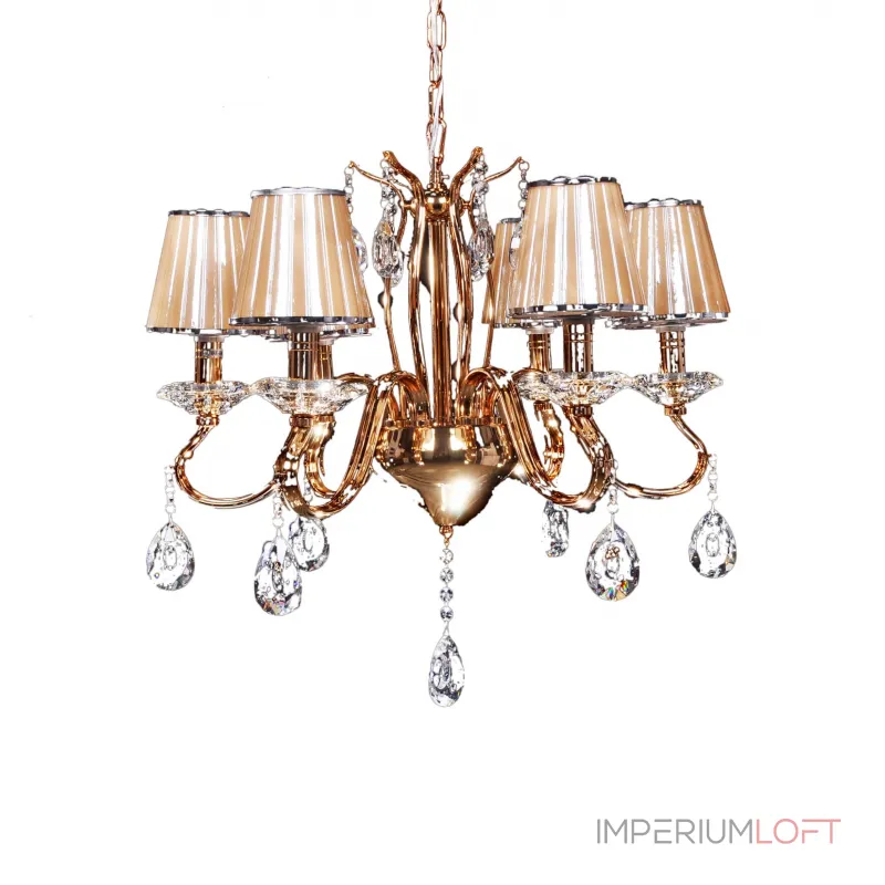 Подвесная люстра Lumina Deco Finezzia LDP 9267-6 GD