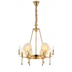 Подвесная люстра Lumina Deco Montego LDP 8010-6 F.GD