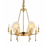 Подвесная люстра Lumina Deco Montego LDP 8010-6 F.GD