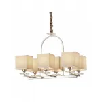 Хрустальная подвесная люстра Lumina Deco Liniano LDP 17100-6 CHR от ImperiumLoft