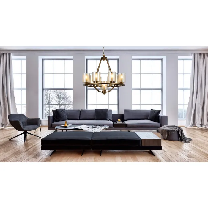 Подвесная люстра Lumina Deco Santini LDP 1220-9 MD от ImperiumLoft