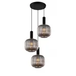 Подвесной светильник Lumina Deco Gato LDP 1217-3 GY+BK от ImperiumLoft