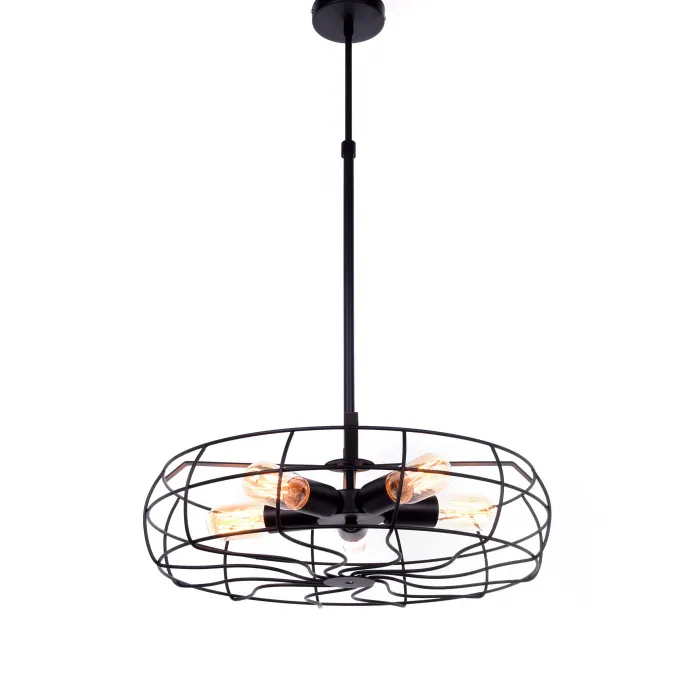 Подвесной светильник Lumina Deco Nino LDP 8008 BK от ImperiumLoft