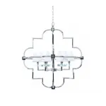 Подвесная люстра Lumina Deco Baltimore LDP 8020-6 CHR+WT