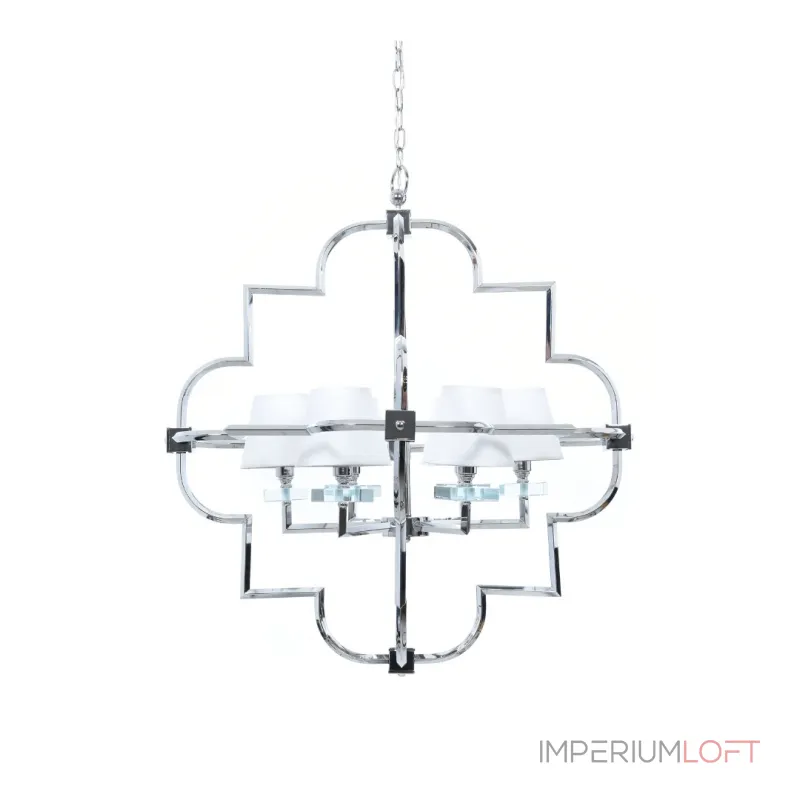 Подвесная люстра Lumina Deco Baltimore LDP 8020-6 CHR+WT
