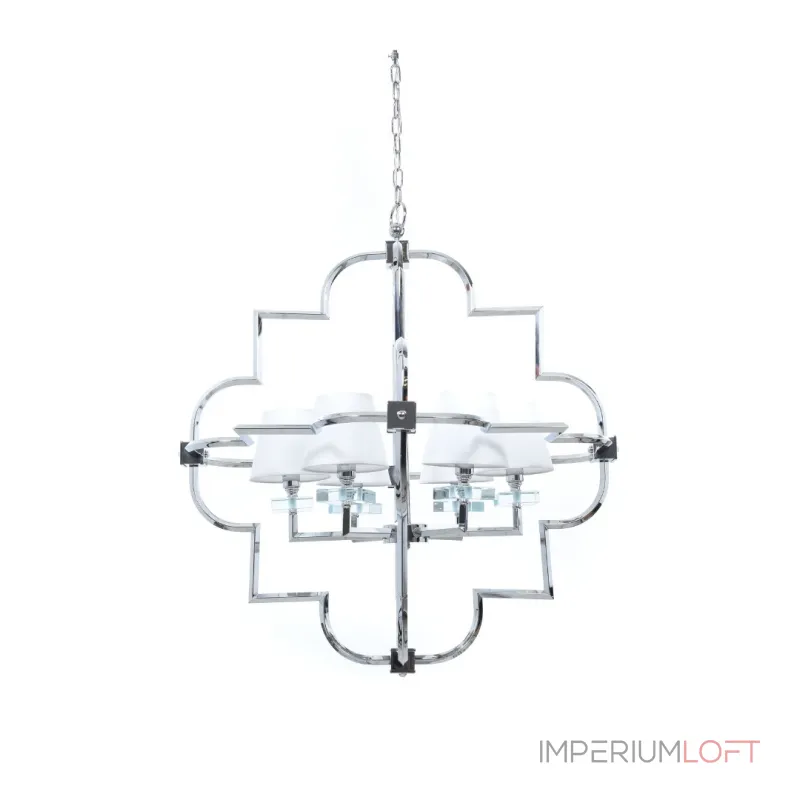 Подвесная люстра Lumina Deco Baltimore LDP 8020-6 CHR+WT