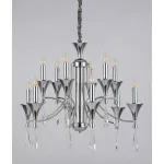 Подвесная люстра Lumina Deco Libero LDP 1230-12 CHR