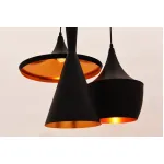 Подвесной светильник Lumina Deco Foggi LDP 7712-3 BK от ImperiumLoft