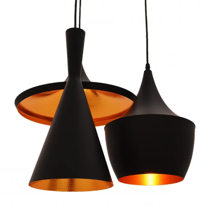 Подвесной светильник Lumina Deco Foggi LDP 7712-3 BK от ImperiumLoft