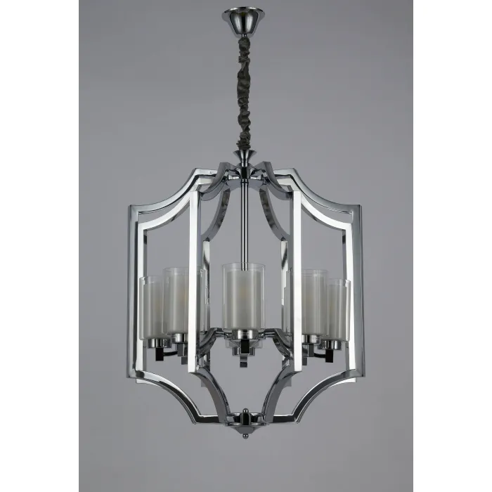 Подвесная люстра Lumina Deco Vigatto LDP 1224-8 CHR от ImperiumLoft