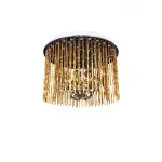 Хрустальная потолочная люстра Lumina Deco Soft Line LDC 7102-450 GD от ImperiumLoft