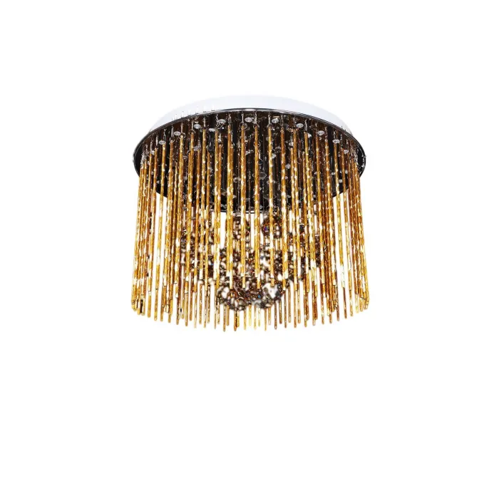 Хрустальная потолочная люстра Lumina Deco Soft Line LDC 7102-450 GD от ImperiumLoft