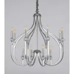 Подвесная люстра Lumina Deco Archetype LDP 1250-12 CHR от ImperiumLoft