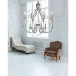 Подвесная люстра Lumina Deco Archetype LDP 1250-12 CHR от ImperiumLoft