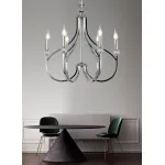 Подвесная люстра Lumina Deco Archetype LDP 1250-6 CHR от ImperiumLoft