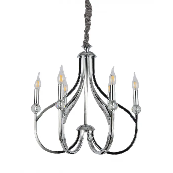 Подвесная люстра Lumina Deco Archetype LDP 1250-6 CHR от ImperiumLoft