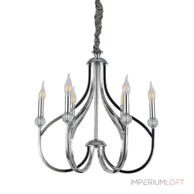 Подвесная люстра Lumina Deco Archetype LDP 1250-6 CHR