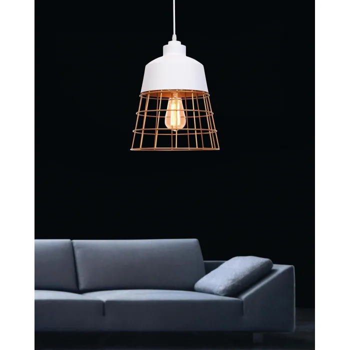 Подвесной светильник Lumina Deco Bagsy LDP 7933 WT от ImperiumLoft