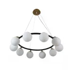 Подвесной светильник Lumina Deco Modica LDP 6032-10 BK+MD от ImperiumLoft