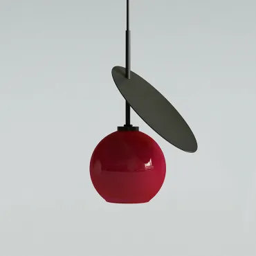 Подвесной светильник CHERRY D25 Black/Red