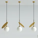 Подвесной светильник CHERRY D25 Gold/White от ImperiumLoft