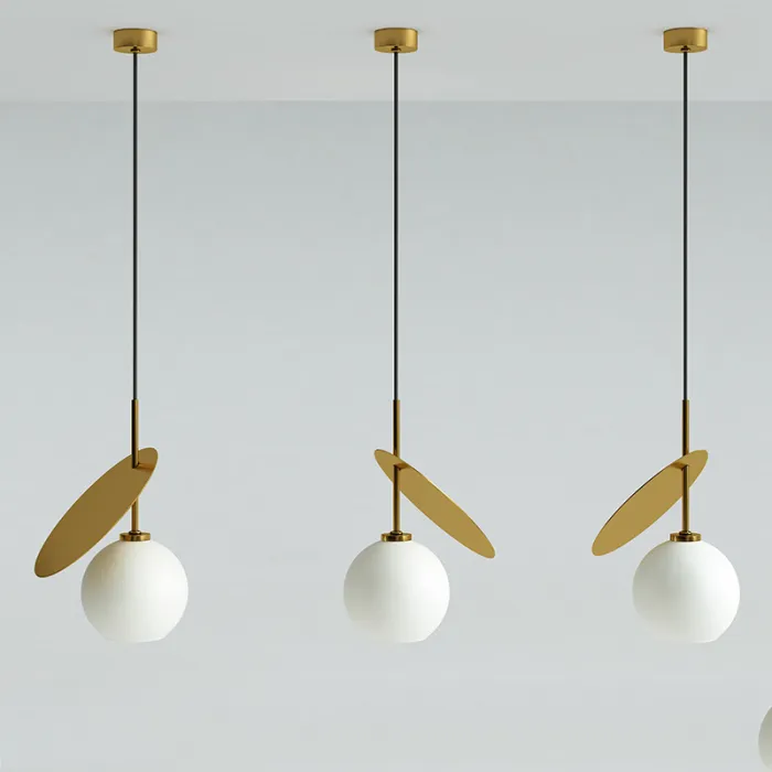 Подвесной светильник CHERRY D25 Gold/White от ImperiumLoft