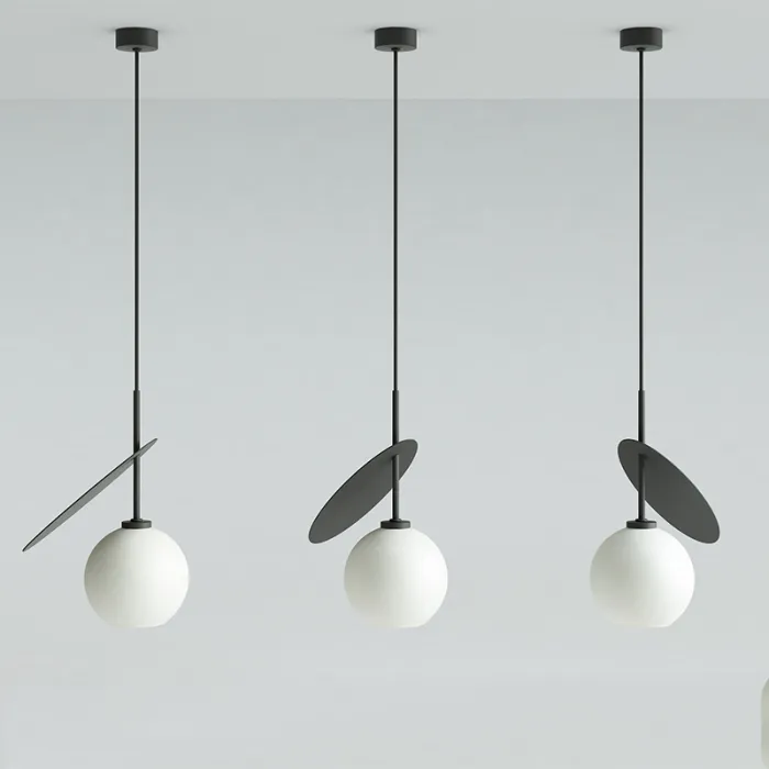 Подвесной светильник CHERRY D25 Black/White от ImperiumLoft