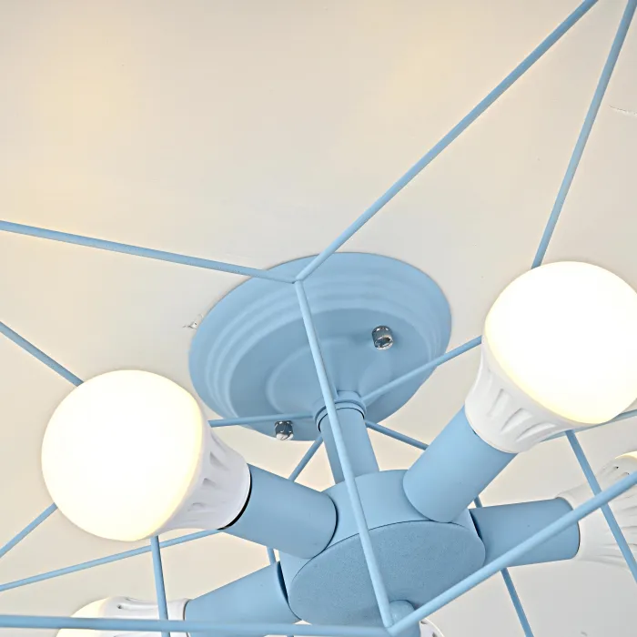 Потолочная люстра ASTERI Blue от ImperiumLoft