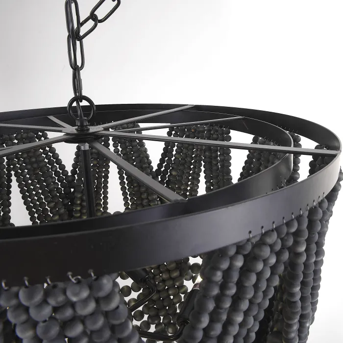 Люстра Amelia Wood Bead Chandelier от ImperiumLoft