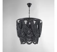 Люстра Amelia Wood Bead Chandelier