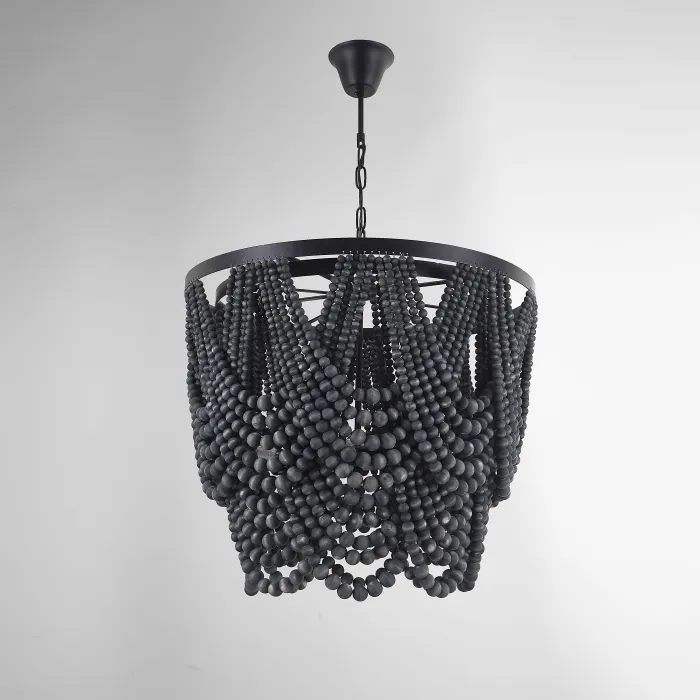 Люстра Amelia Wood Bead Chandelier от ImperiumLoft