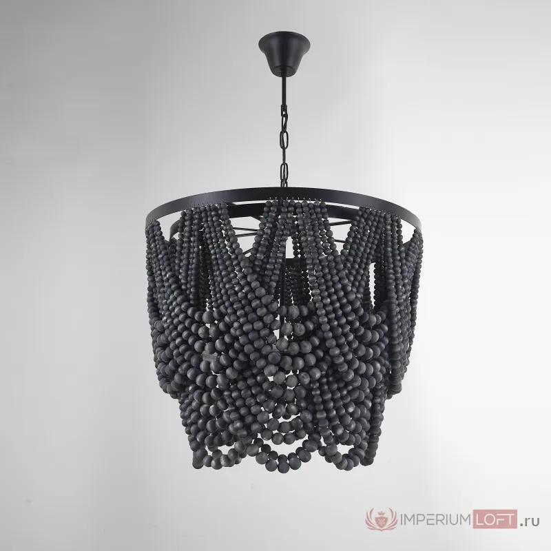 Люстра Amelia Wood Bead Chandelier от ImperiumLoft