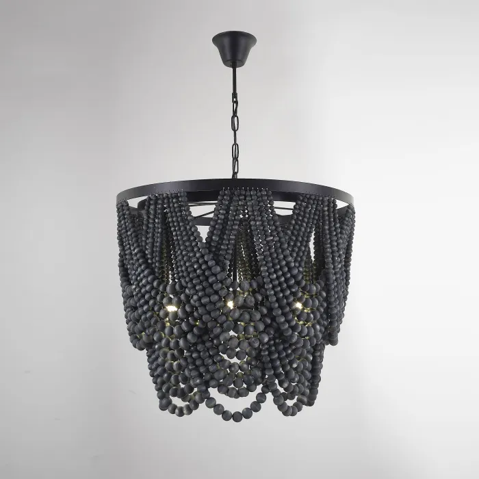 Люстра Amelia Wood Bead Chandelier от ImperiumLoft