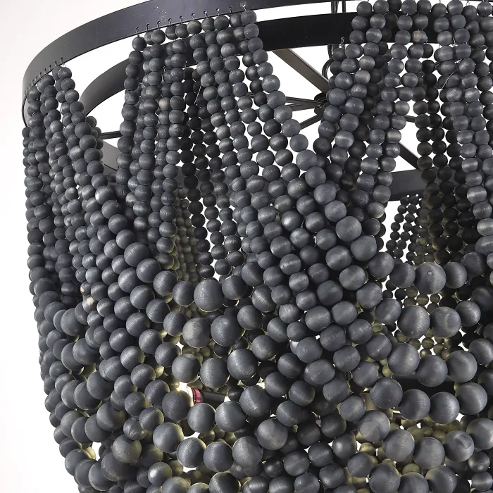 Люстра Amelia Wood Bead Chandelier от ImperiumLoft