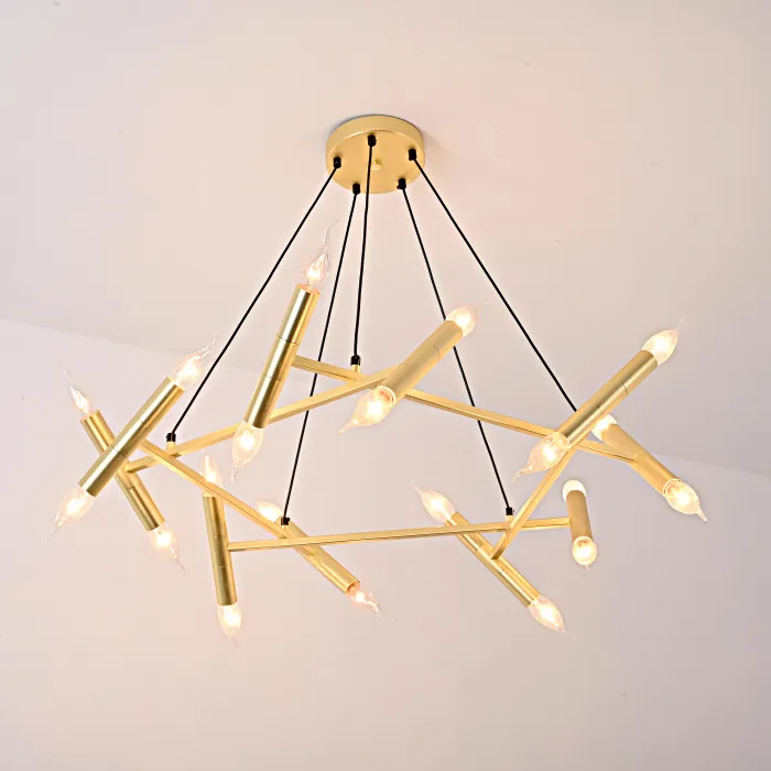 Подвесной светильник JONATHAN BROWNING Le Pentagone Chandelier 20 Light от ImperiumLoft