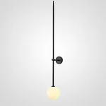 Настенный светильник LINES Ball 100 Black от ImperiumLoft
