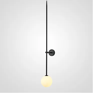 Настенный светильник LINES Ball 100 Black от ImperiumLoft