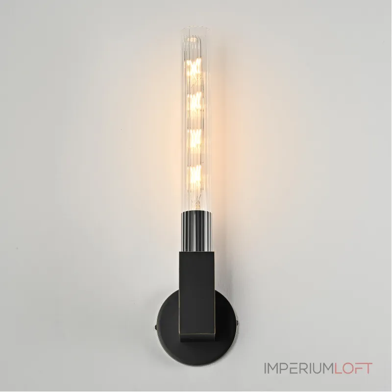 Бра CANELLE wall lamp SINGLE Sconces Black от ImperiumLoft Бра CANELLE wall lamp SINGLE Sconces Black от ImperiumLoft
