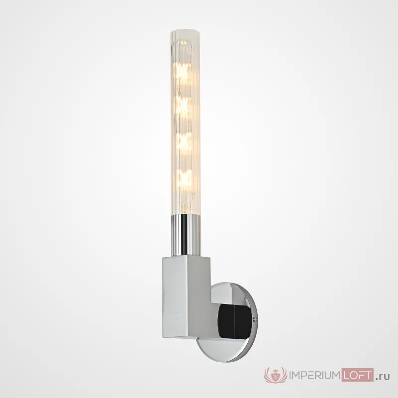 Бра RH CANNELLE wall lamp SINGLE Sconces Chrome от ImperiumLoft