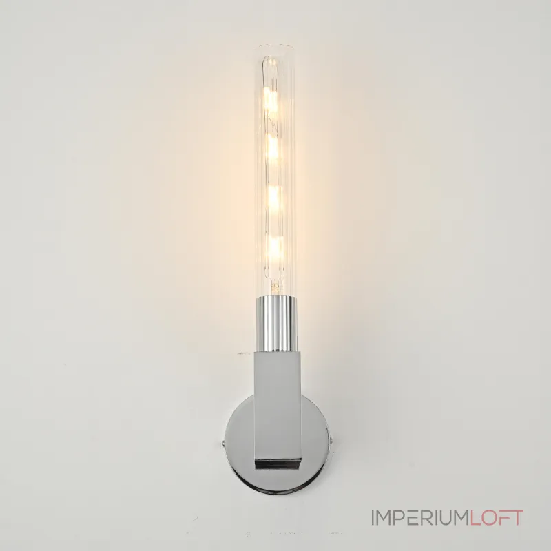 Бра CANELLE wall lamp SINGLE Sconces Chrome от ImperiumLoft Бра CANELLE wall lamp SINGLE Sconces Chrome от ImperiumLoft