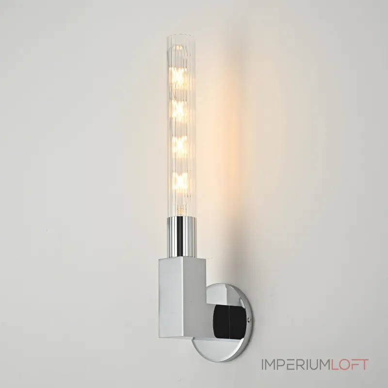 Бра CANELLE wall lamp SINGLE Sconces Chrome от ImperiumLoft Бра CANELLE wall lamp SINGLE Sconces Chrome от ImperiumLoft